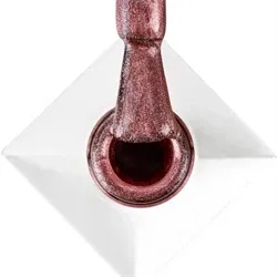 No. 211, Metallic Terracotta Pink Cat Eye Gelpolish, Molly Nails